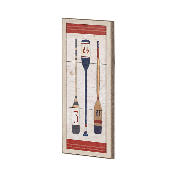 Nautique X - Paddle Painting on Wood