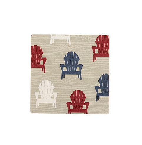 Ceramic Coaster - Adirondack