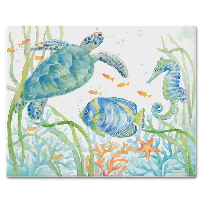 Glass Cutting Board - SEALIFE 12x15