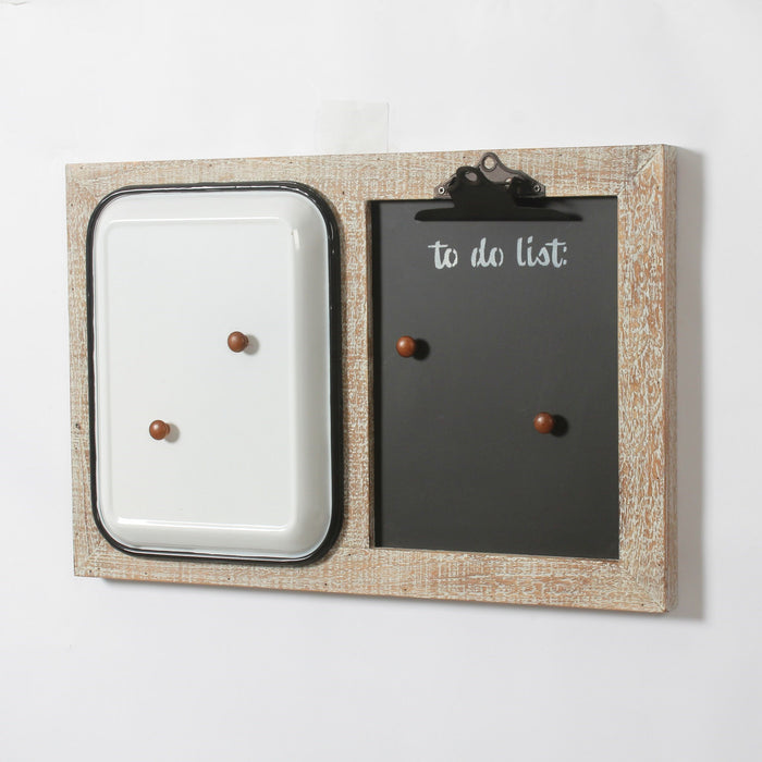 MESSAGE WALL BOARD W/ MAGNETS