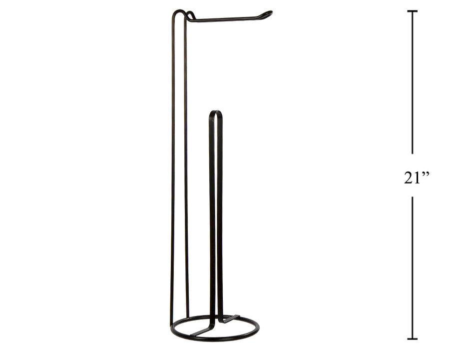 Matte Black Toilet paper Holder