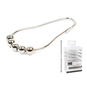 Roller Balls Shower Curtain Hooks