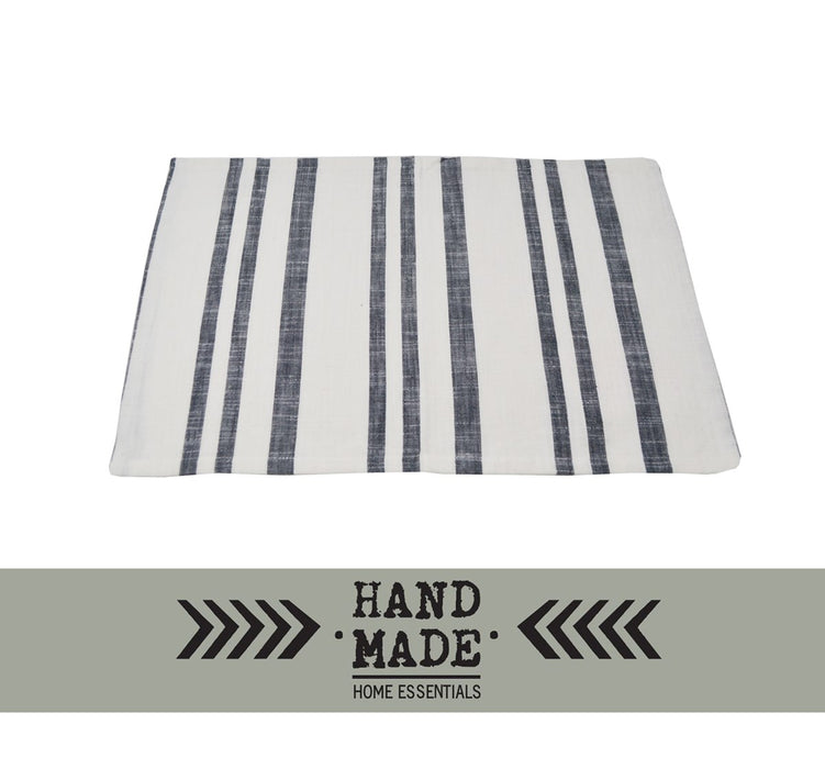 GRAY STRIPES - S/2 PLACEMATS