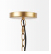 Campanile whicker domed pendant light