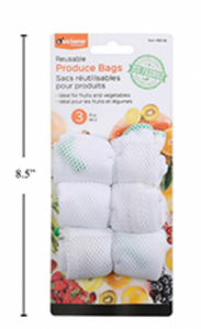 3-pc Reusable Produce Bags