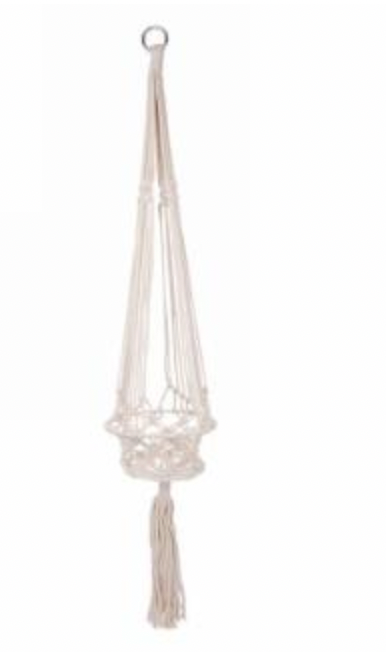 Macrame hanging plant holder