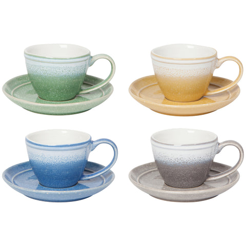 Mineral Espresso Cups and Saucers