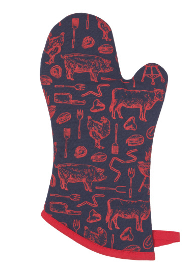 Oven Mitt Set - BBQ