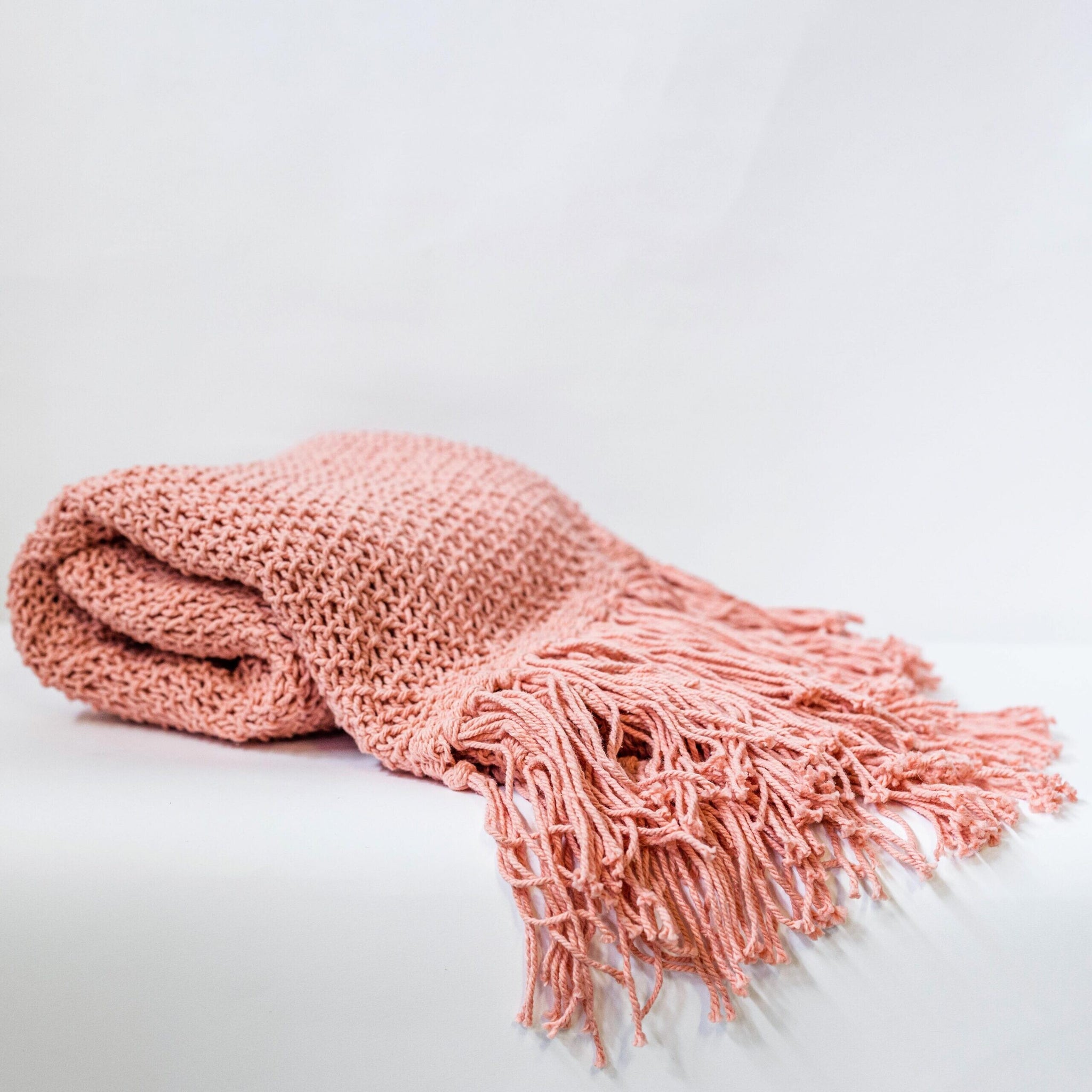 50"x65" Kitted Throw