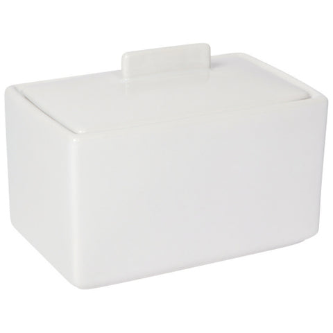 1lb Butter Dish in Wht