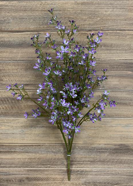 21.5" Purple Mini Flower Bush