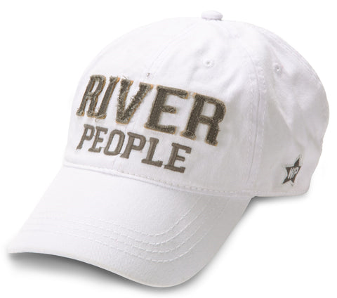 Hat - River People - White