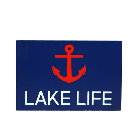 Lake Life Plaque
