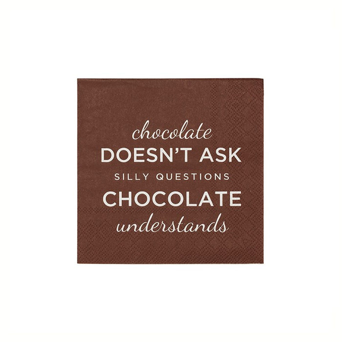 Napkin - Chocolate Understands