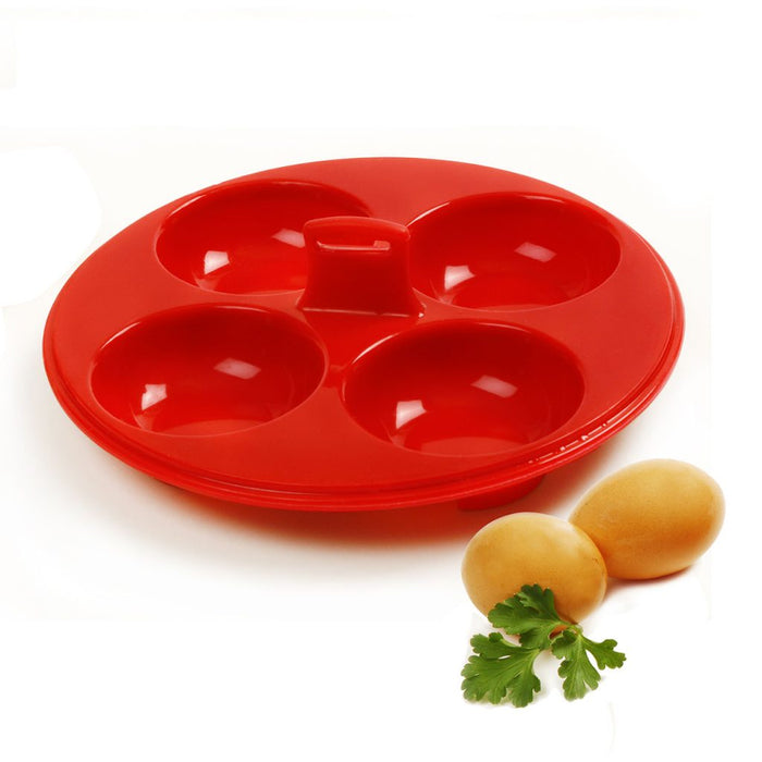 Silicone 4-Egg Poacher