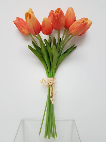 Real Touch Orange Tulip
