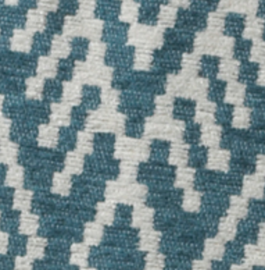 Knitted Cushion-Aqua