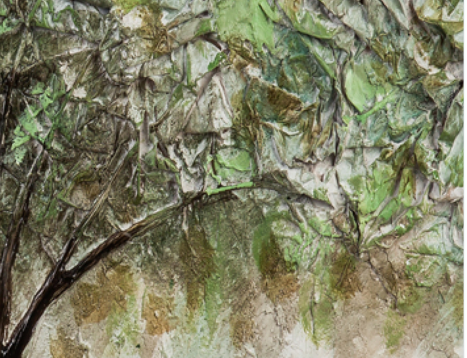 Tree of Life Hand Painted Canvas Wall Décor