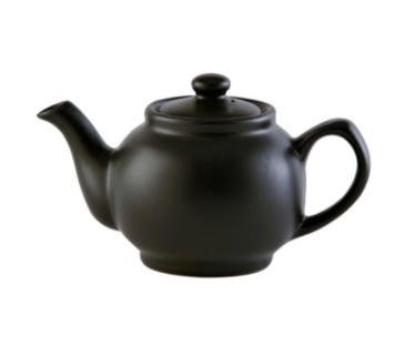Tea Pot 6Cup - Matte Black