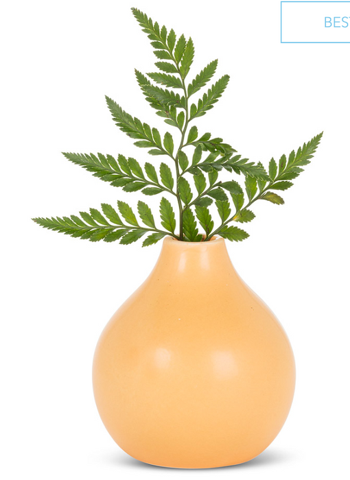 Small Matte Vase - Yellow