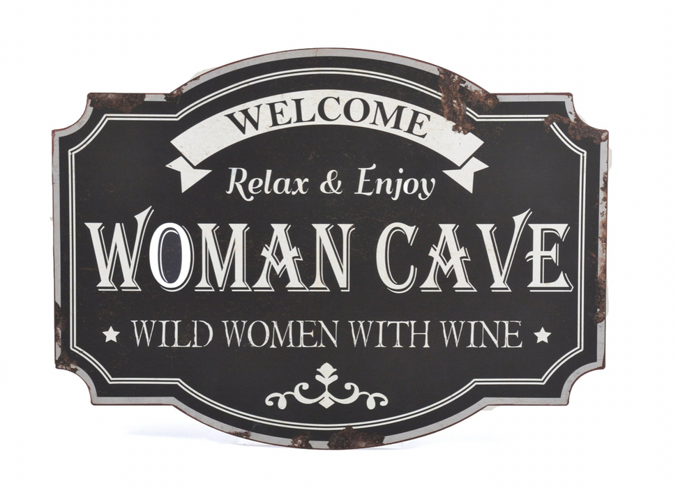 Woman Cave sign