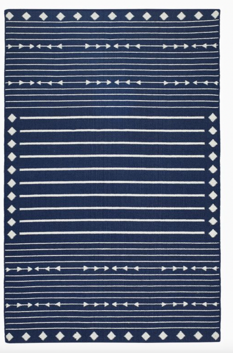 Flagstaff - Navy & White - Rug