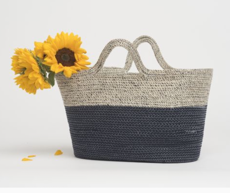 Mayfair - Navy Tote