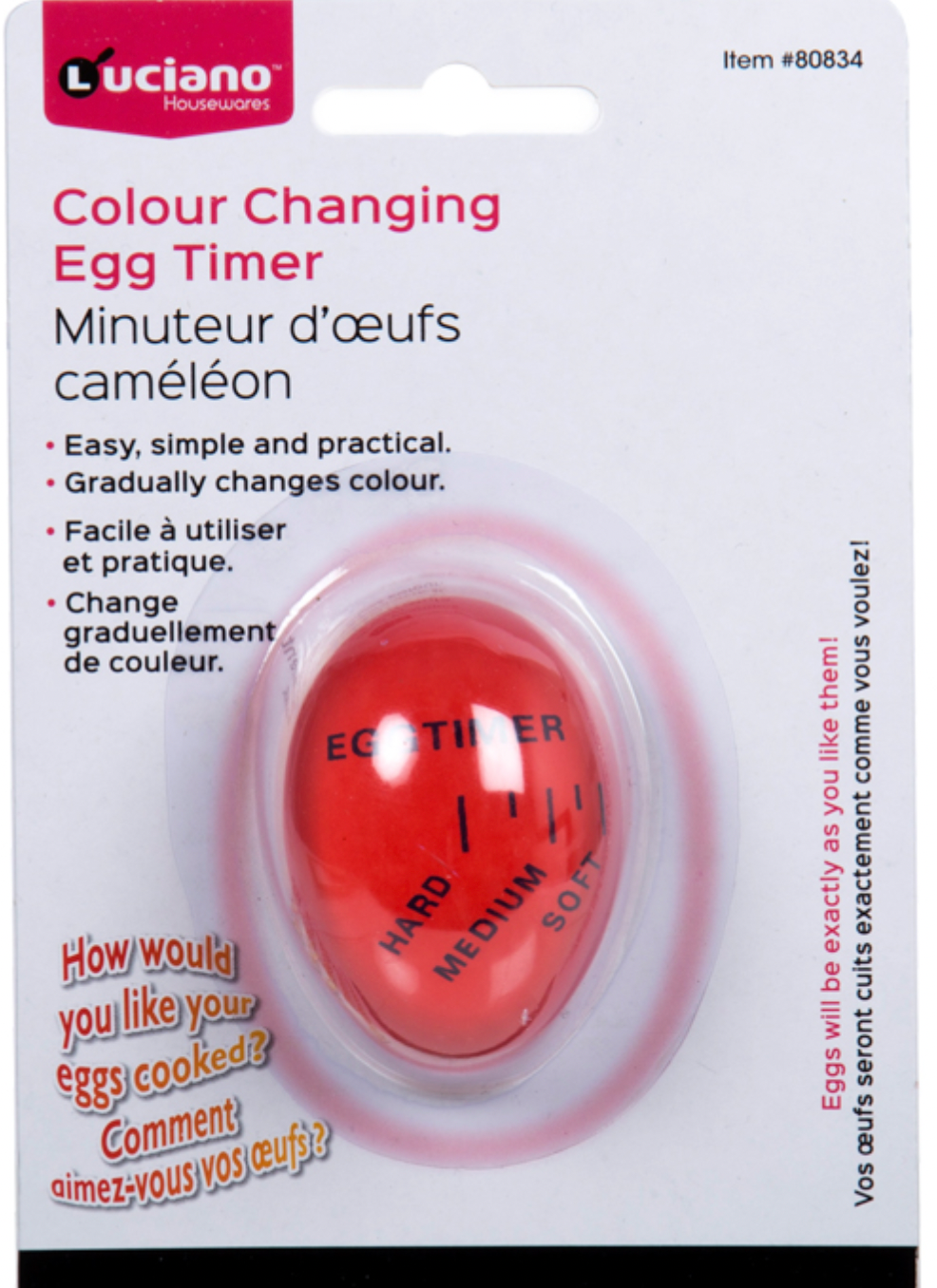 Changing Egg Timer,