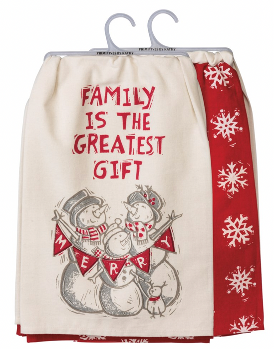 DISH TOWEL SET - FAMILY IS
