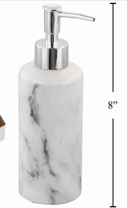 Marble Like Soap/Lotion Dispenser