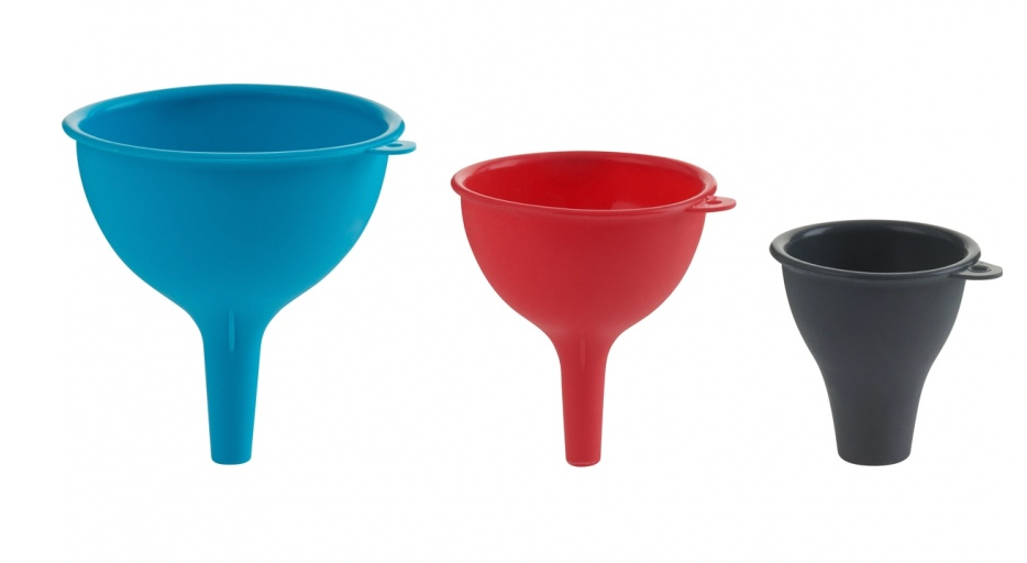 SILICONE FUNNELS