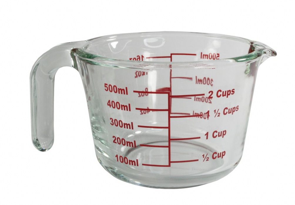 Measuring Cup 500ml/17oz Glass
