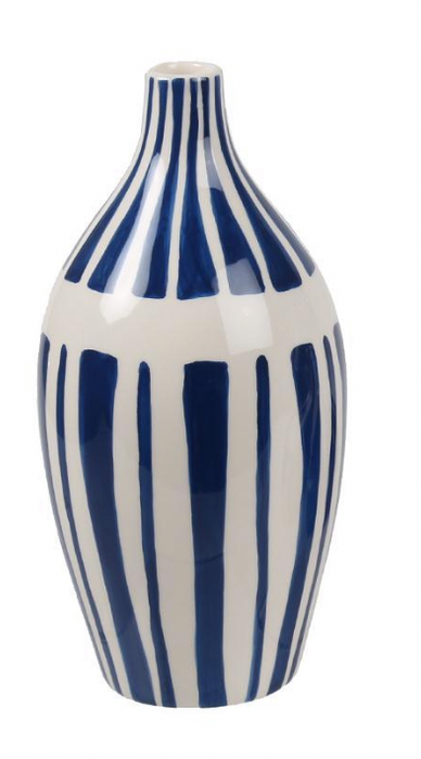 Indigo Artisan Vase