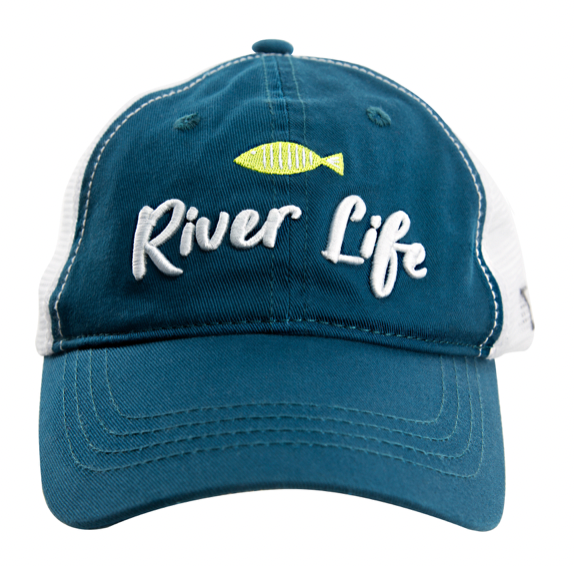 River - Teal Mesh Hat