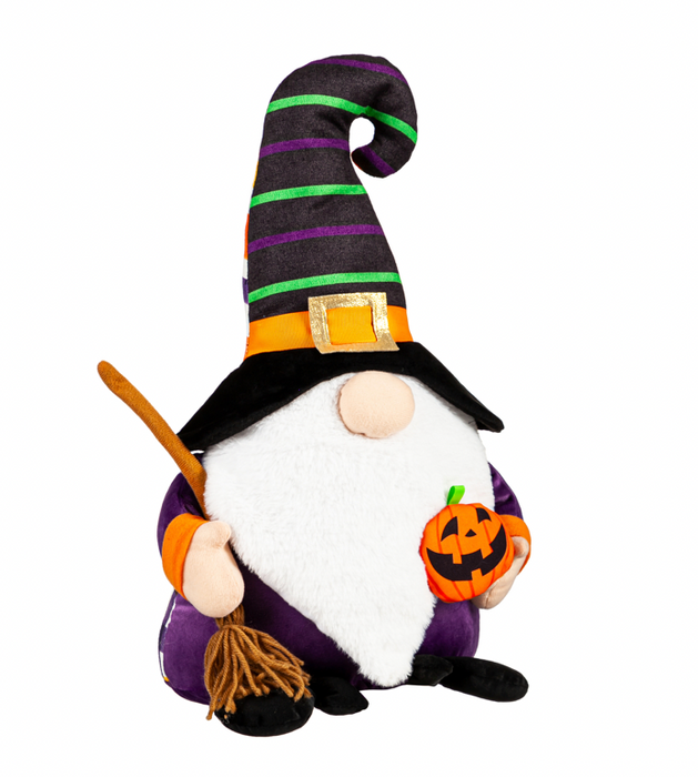 Halloween Gnome Shaped Pillow