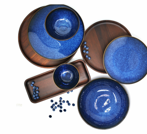 Reactive Blue Dishes