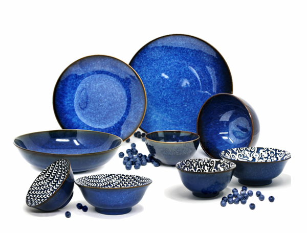 Reactive Blue Dishes