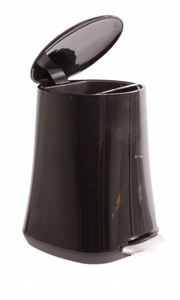 5L Black FLARED TRASH BIN