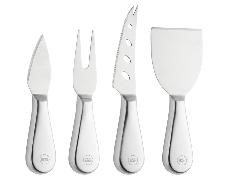 Cheese Knife 4 Piece Set, Stainless Steal