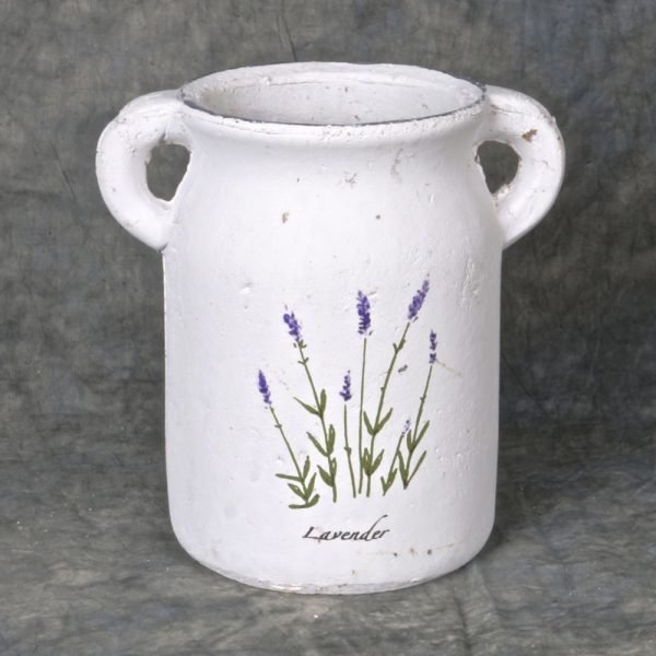 Ceramic Pot Lavender Print