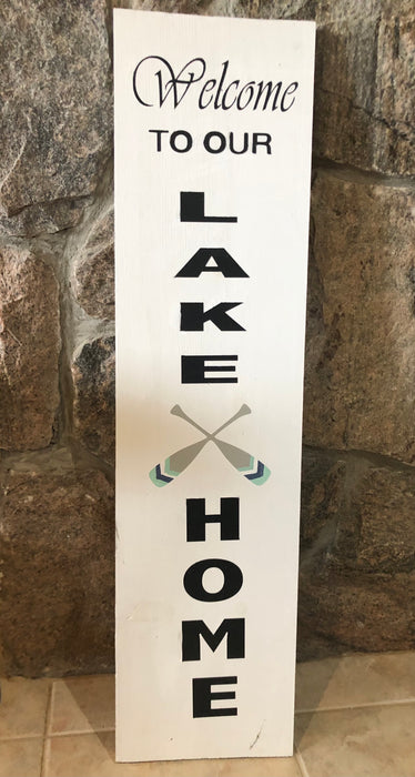 Sign - Porch Leaner - Lake