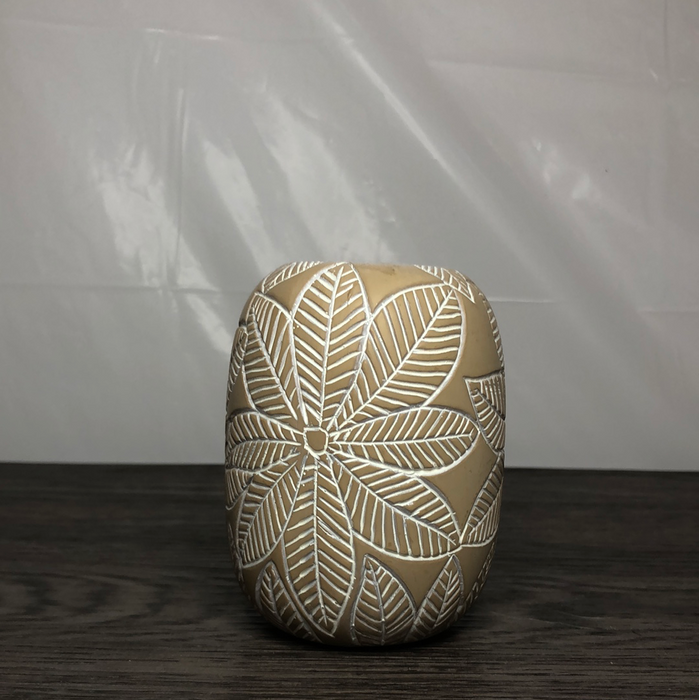 Mini Resin Vase - Taupe - SM