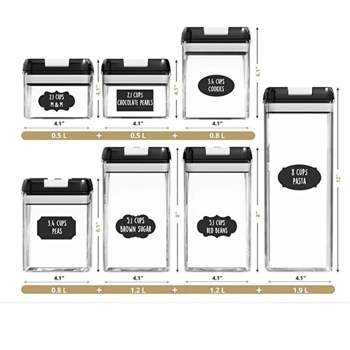 AIRTIGHT FOOD STORAGE CONTAINER SET